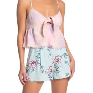 Show Me Your Mumu Sawyer Floral Printed High Waisted Shorts